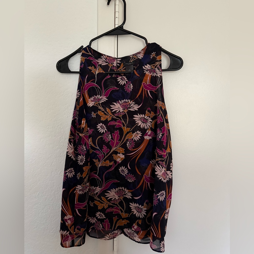 Ann Taylor Floral Shirt